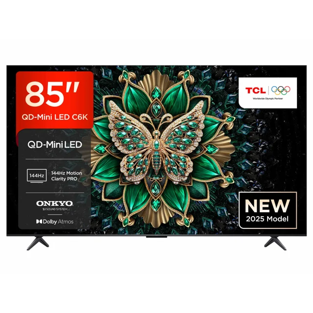 _TCL 85 Inches 4k Premium QD-Mini Led Smart TV | C6K