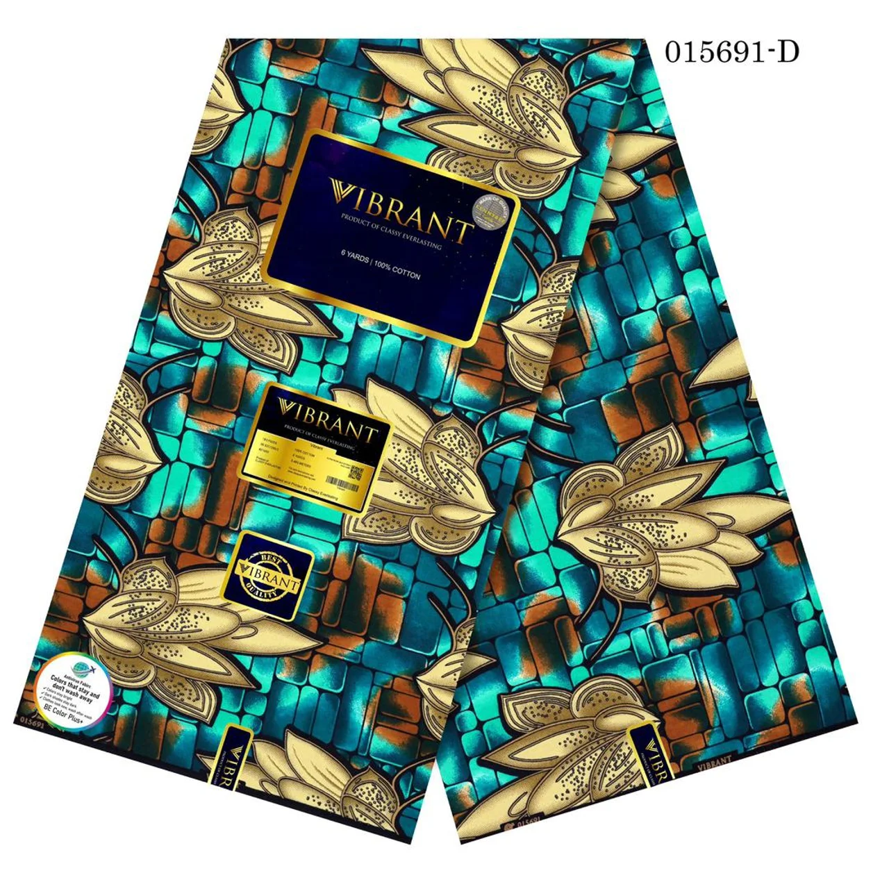_Trendy African Fabric (Chic, Long-lasting, Elegant, Stylish, 100% Cotton)