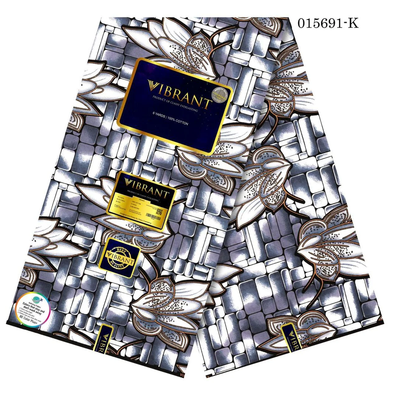 _Trendy African Fabric (Chic, Long-lasting, Elegant, Stylish, 100% Cotton)