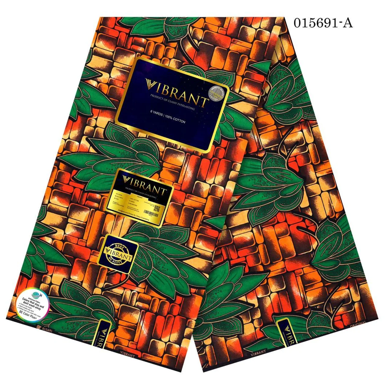 _Trendy African Fabric (Chic, Long-lasting, Elegant, Stylish, 100% Cotton)