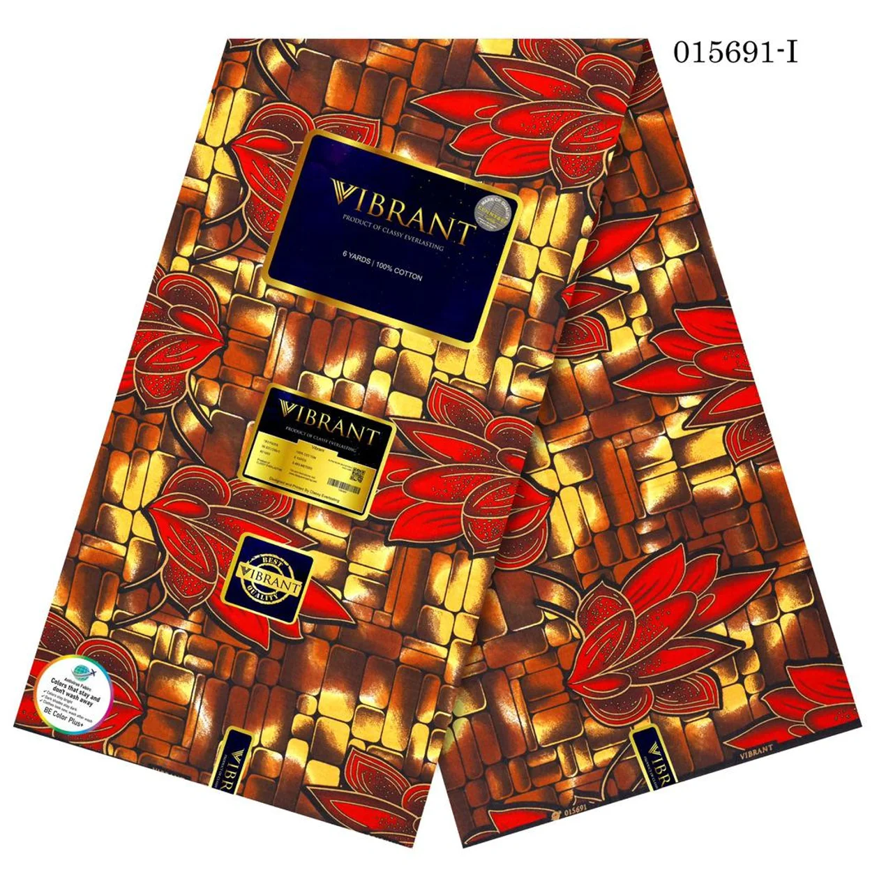 _Trendy African Fabric (Chic, Long-lasting, Elegant, Stylish, 100% Cotton)
