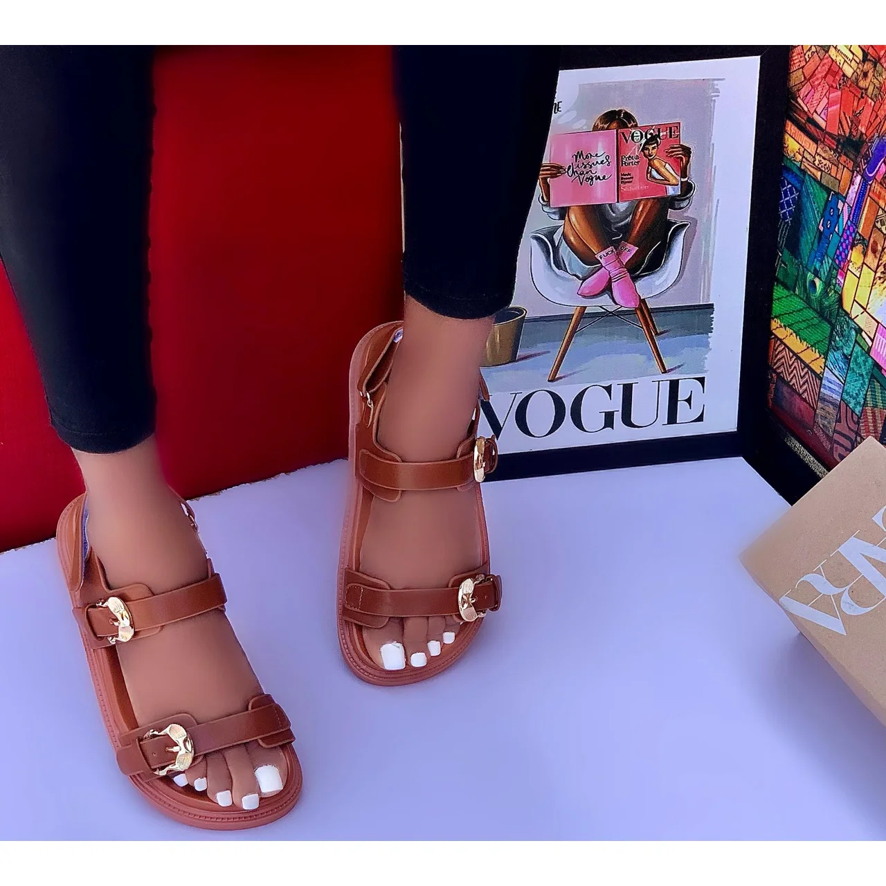 _‘Women’s Zara Sandals (Chic, Sophisticated, Trendy, Long-lasting, Fashion-forward)’