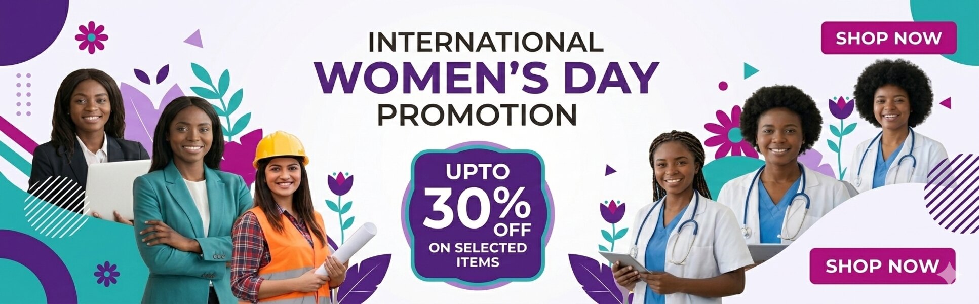 International Women's Day - Up to 30% Discount